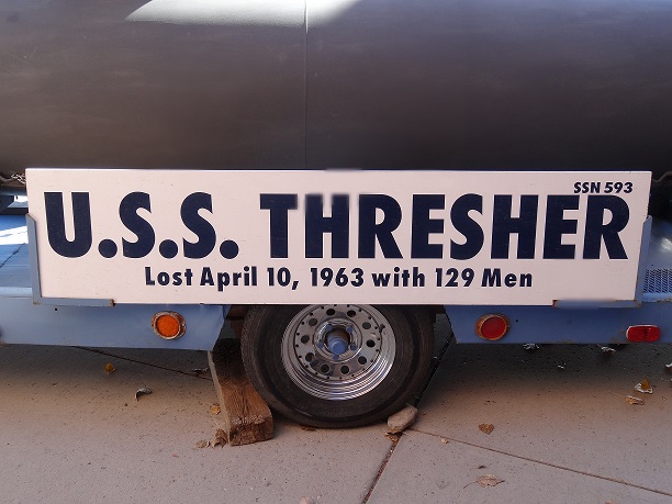 U.S.S. Thresher scale model 10-15-14 (2)